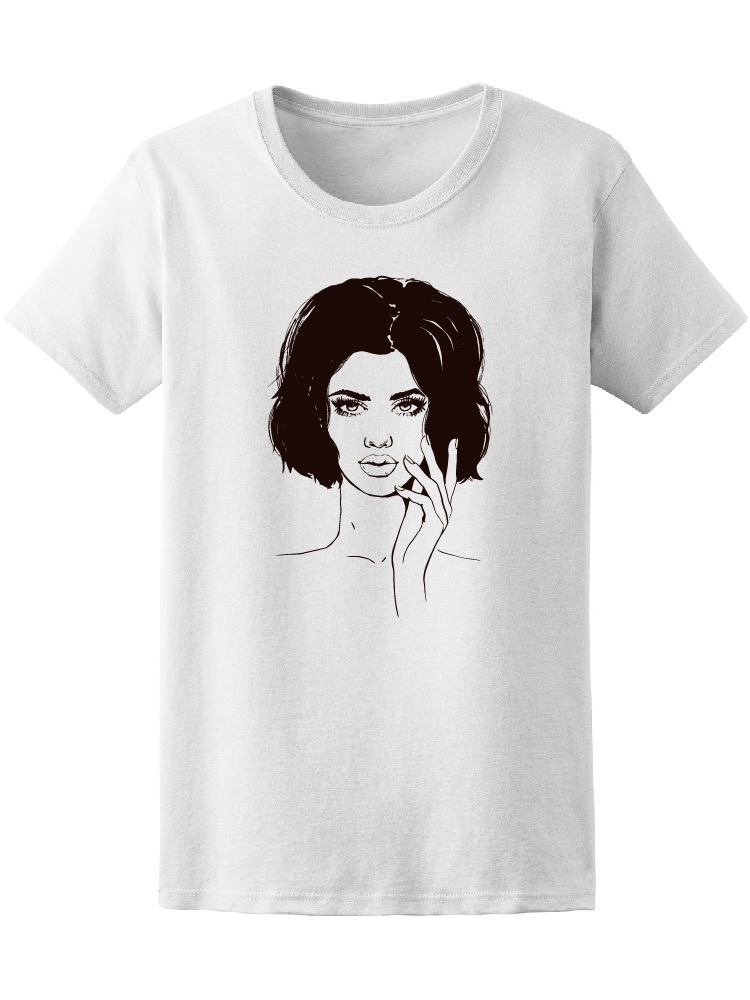 Foto 2 pulgar | Playera para Mujer Smartprintsink color Blanco