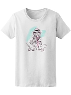 Foto 1 | Playera Smartprintsink Mujer con Cámara Fotográfica