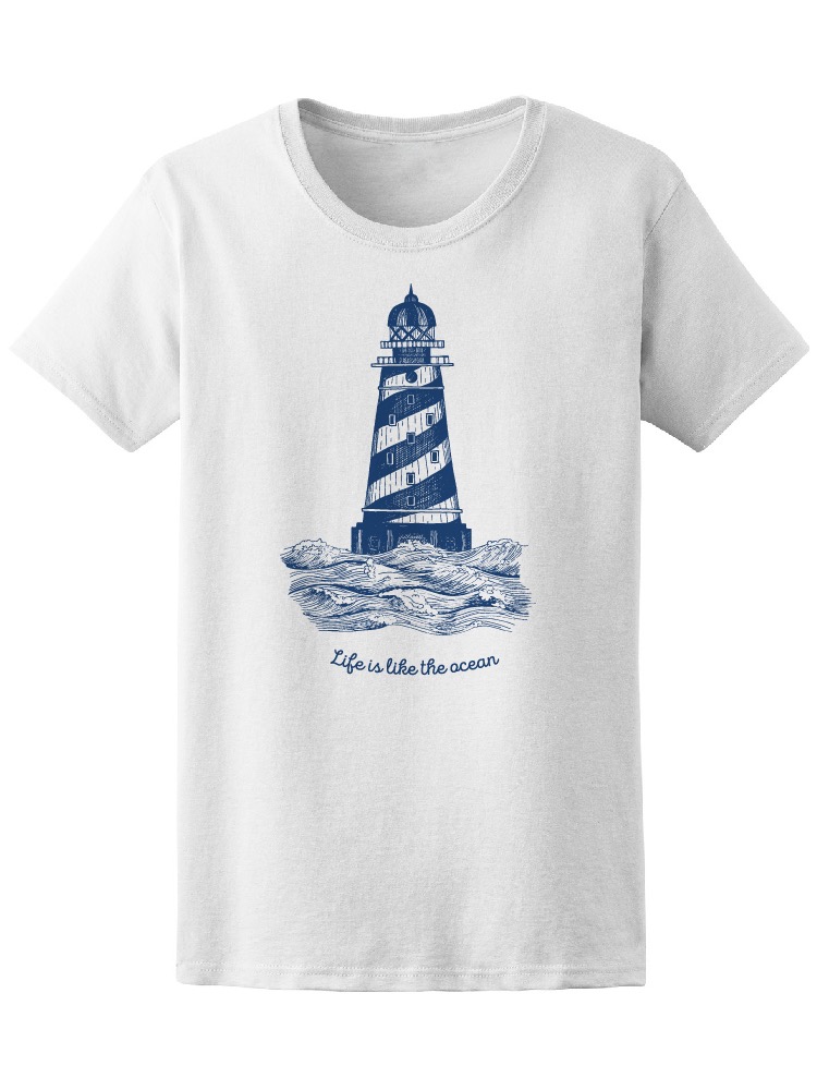 Foto 2 pulgar | Playera Smartprintsink color Blanco para Mujer