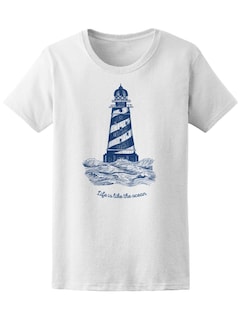 Foto 1 | Playera Smartprintsink color Blanco para Mujer