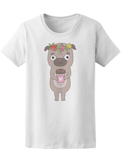 Foto 1 | Playera para Mujer Smartprintsink color Blanco