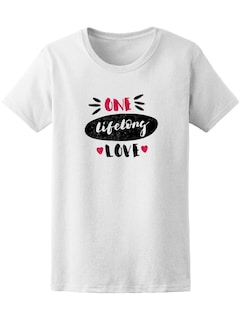 Foto 1 | Playera Smartprintsink Mujer Un Amor Para Toda La Vida