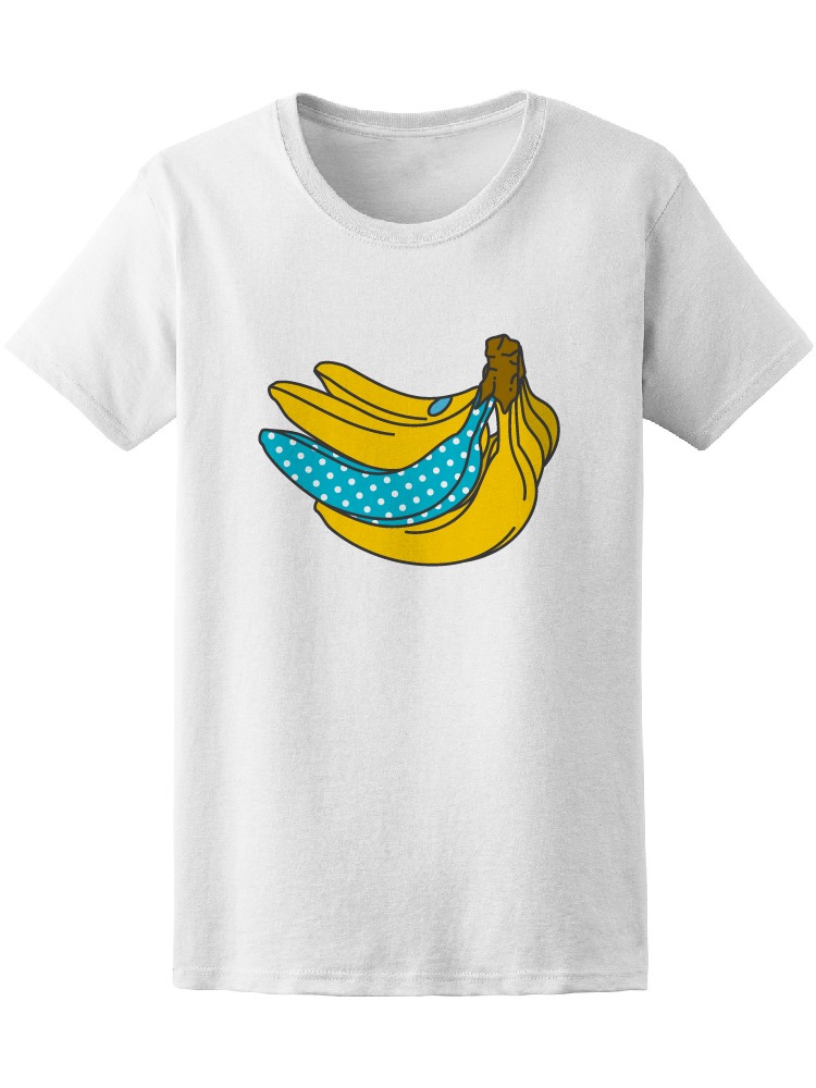 Foto 2 pulgar | Playera Smartprintsink Mujer Ilustración De Racimo De Plátanos/ Pop Art