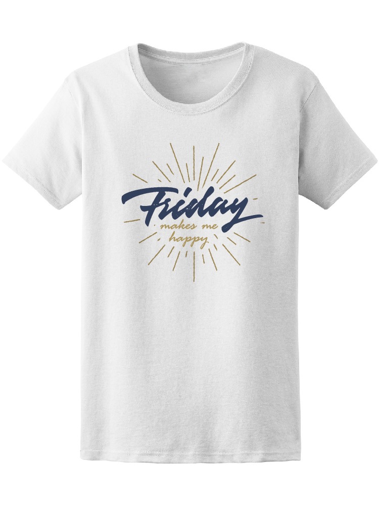 Playera para Mujer Smartprintsink color Blanco