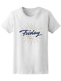 Foto 1 | Playera para Mujer Smartprintsink color Blanco