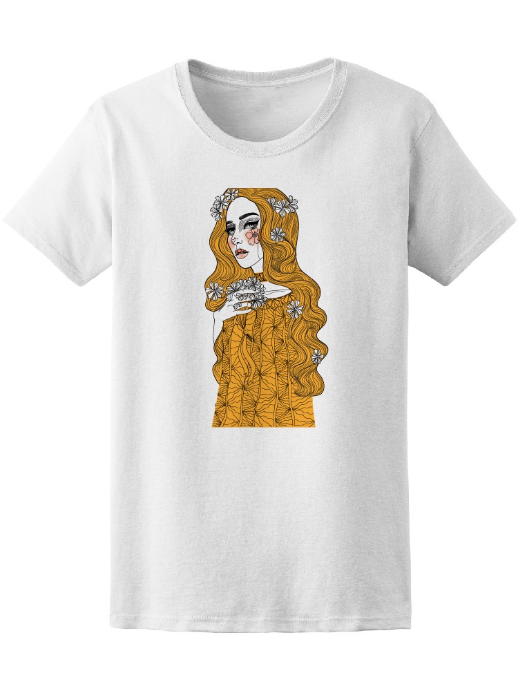 Playera para Mujer Smartprintsink color Blanco