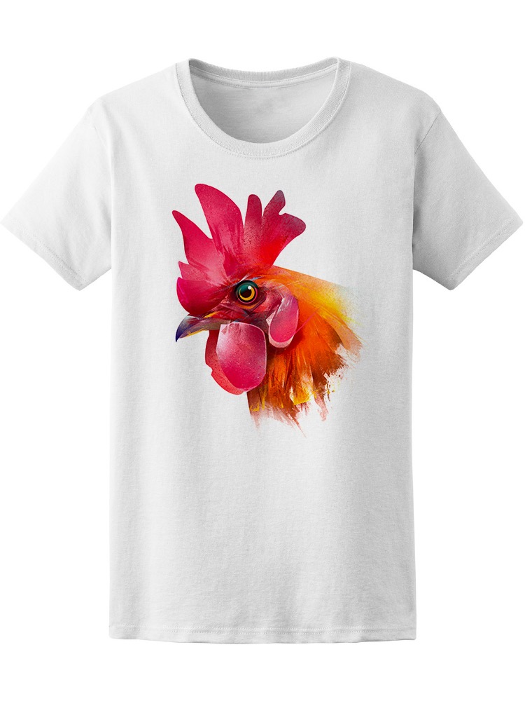 Foto 2 pulgar | Playera Smartprintsink para Mujer Diseño Gallo a Color