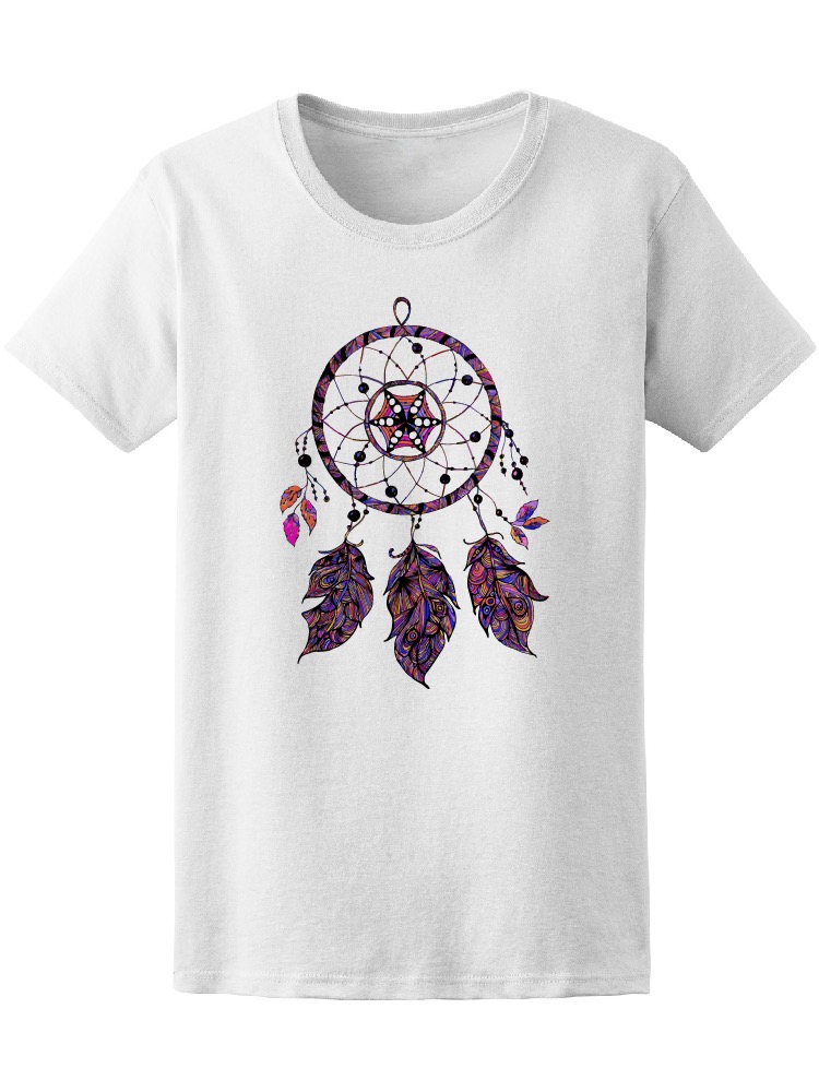 Foto 1 | Playera Smartprintsink Mujer Atrapasueños Con Colores Cálidos