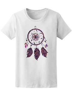 Foto 1 | Playera Smartprintsink Mujer Atrapasueños Con Colores Cálidos