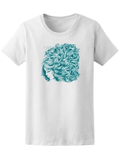 Foto 1 | Playera para Mujer Smartprintsink color Blanco