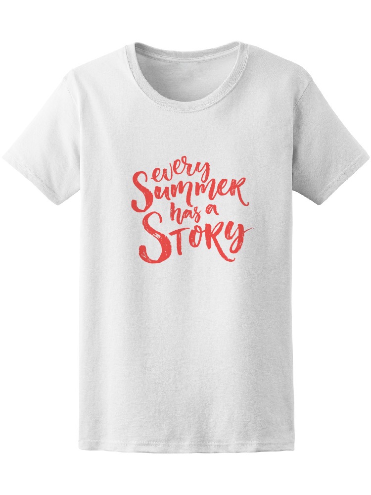 Foto 1 | Playera Smartprintsink color Blanco Mujer Todo Verano Tiene una Historia