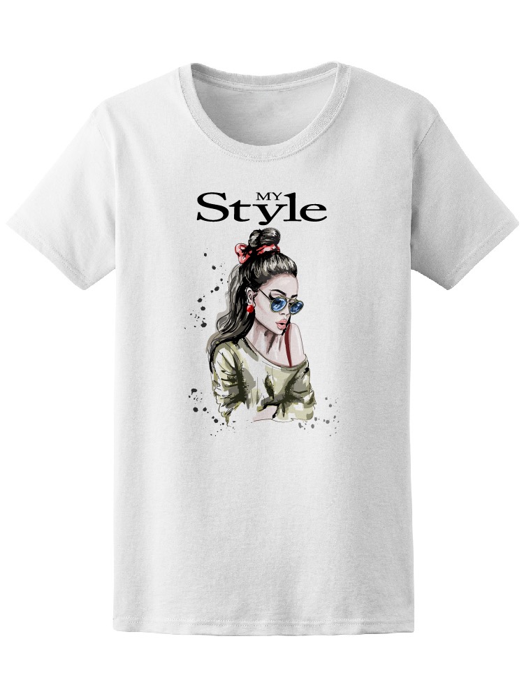 Foto 2 pulgar | Playera Smartprintsink color Blanco para Mujer