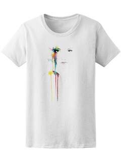 Foto 1 | Playera Smartprintsink color Blanco para Mujer