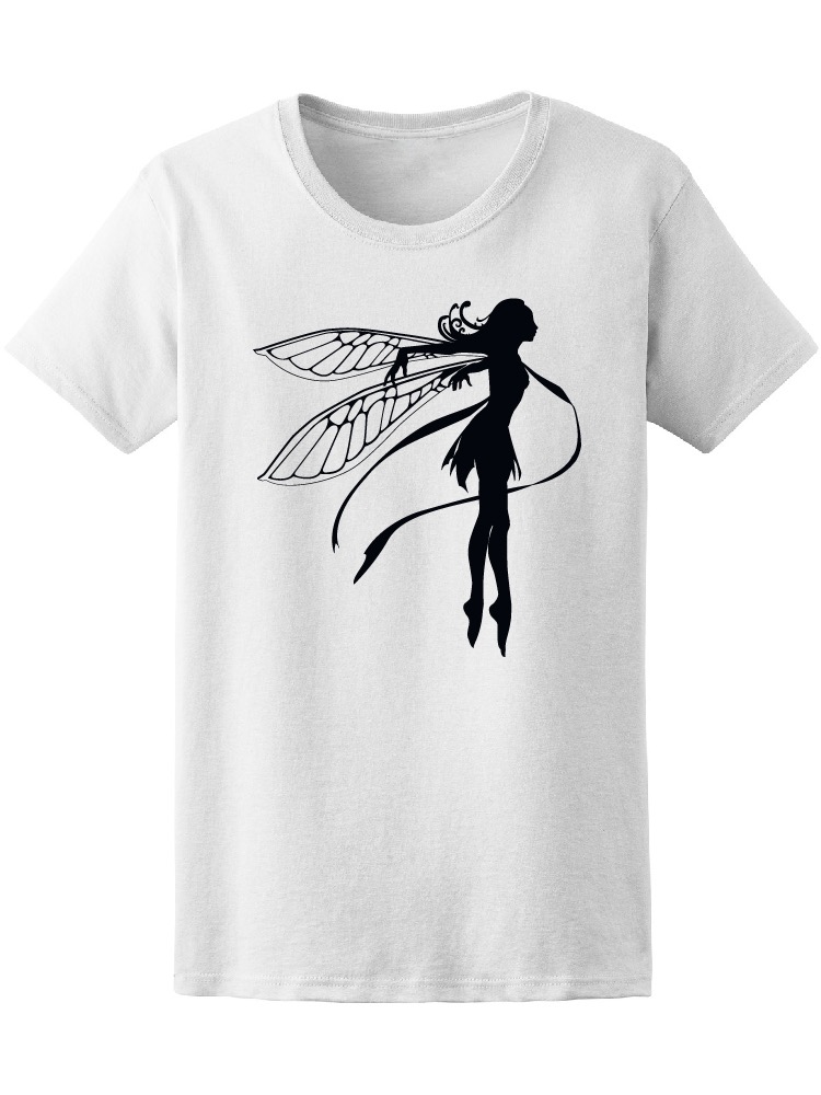 Playera Smartprintsink Mujer Silueta Hada Bailando Ballet