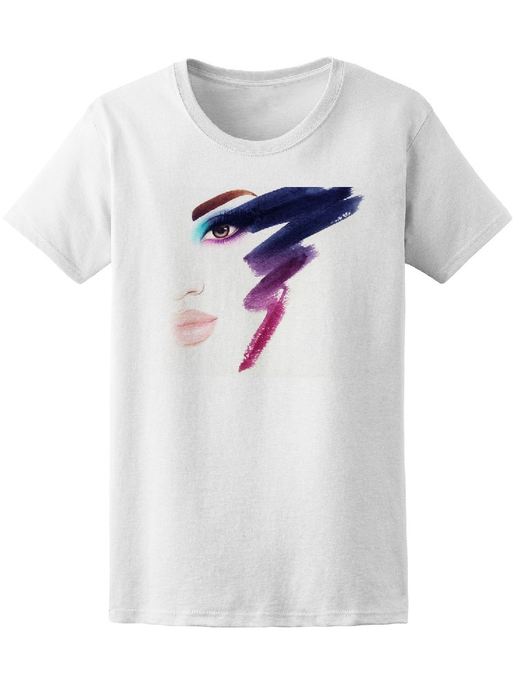 Playera para Mujer Smartprintsink color Blanco