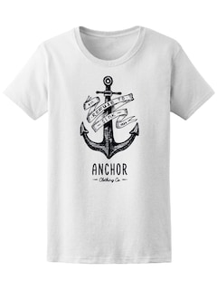 Foto 1 | Playera Smartprintsink Ancla con Lazos Me Niego a Hundirme para Mujer