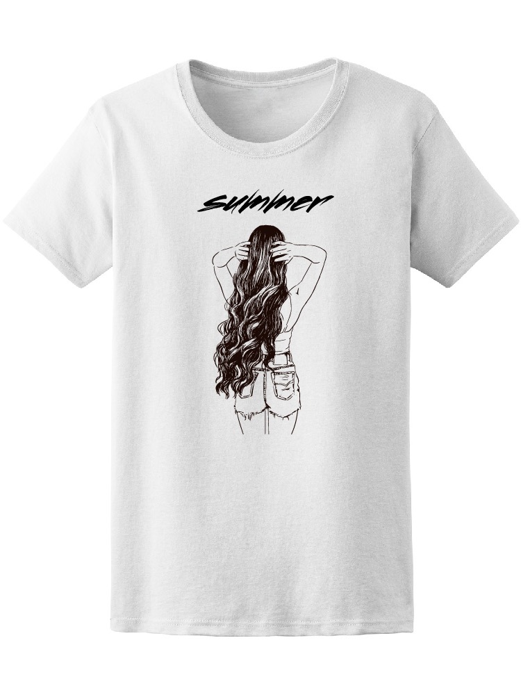 Playera para Mujer Smartprintsink color Blanco