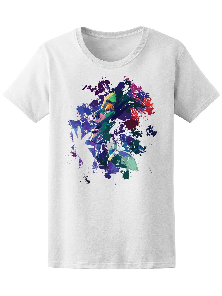 Foto 1 | Playera Smartprintsink color Blanco para Mujer