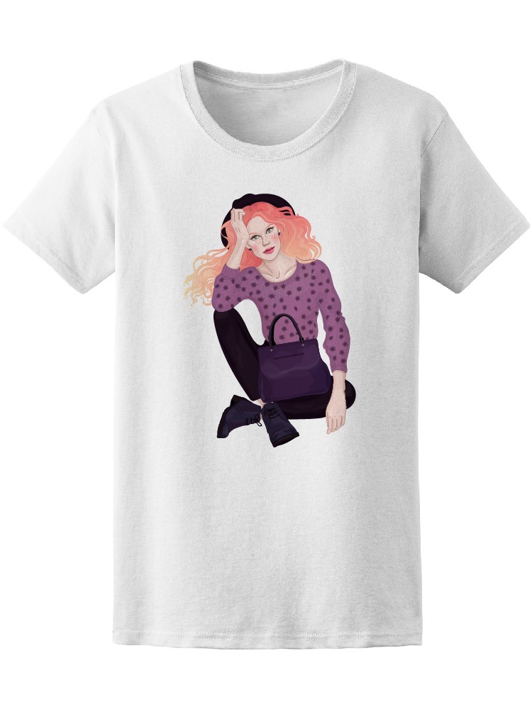Foto 2 pulgar | Playera para Mujer Smartprintsink color Blanco