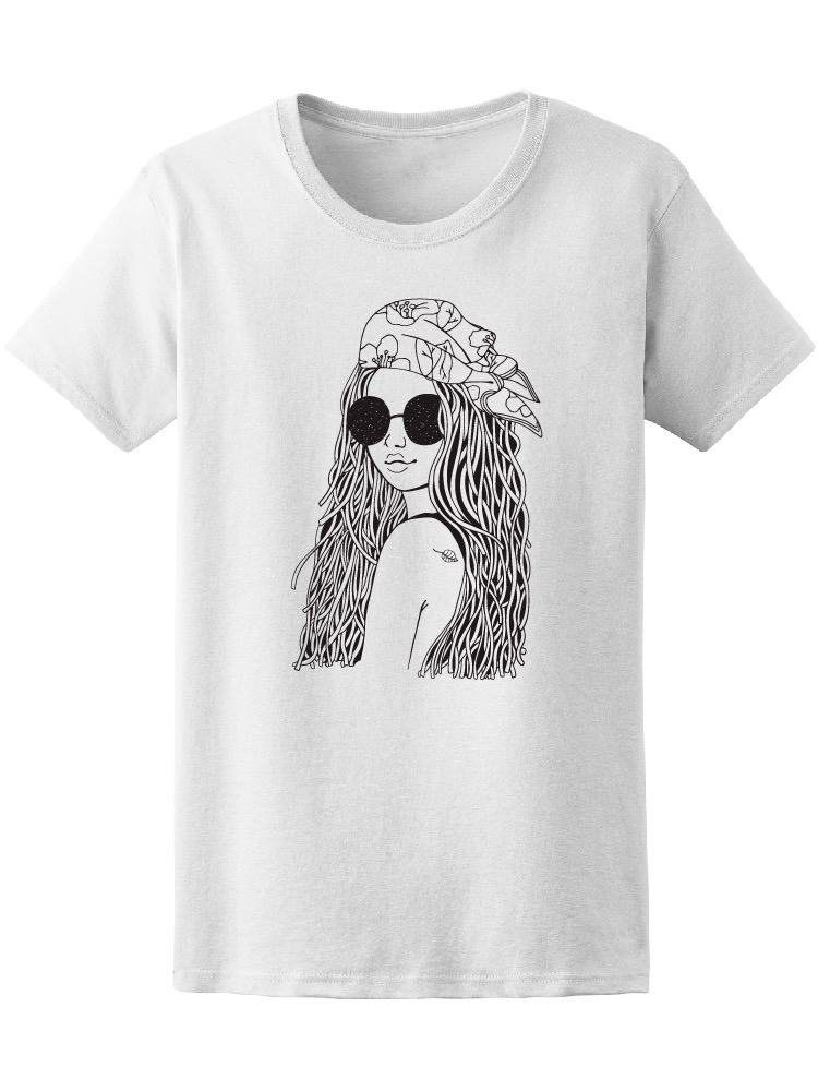 Playera para Mujer Smartprintsink color Blanco