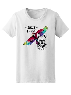 Foto 1 | Playera Smartprintsink color Blanco para Mujer