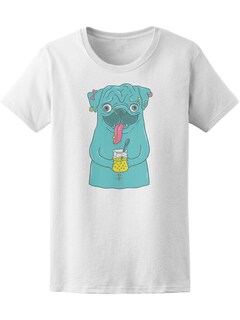 Foto 1 | Playera para Mujer Smartprintsink color Blanco