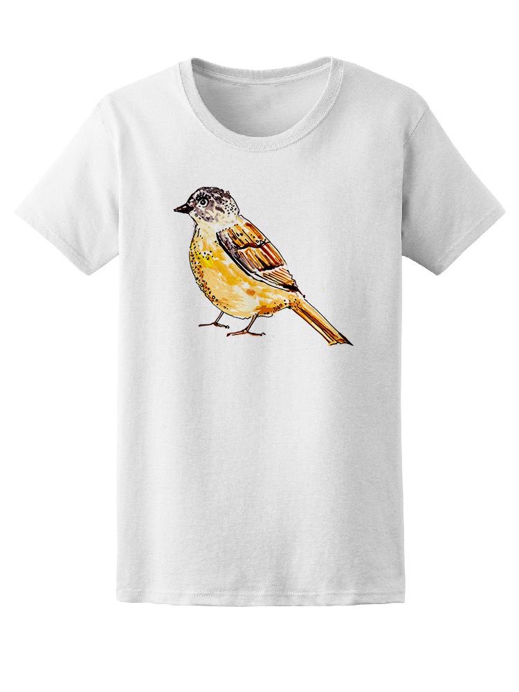 Playera Smartprintsink color Blanco para Mujer Acuarela