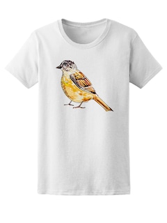Foto 1 | Playera Smartprintsink color Blanco para Mujer Acuarela