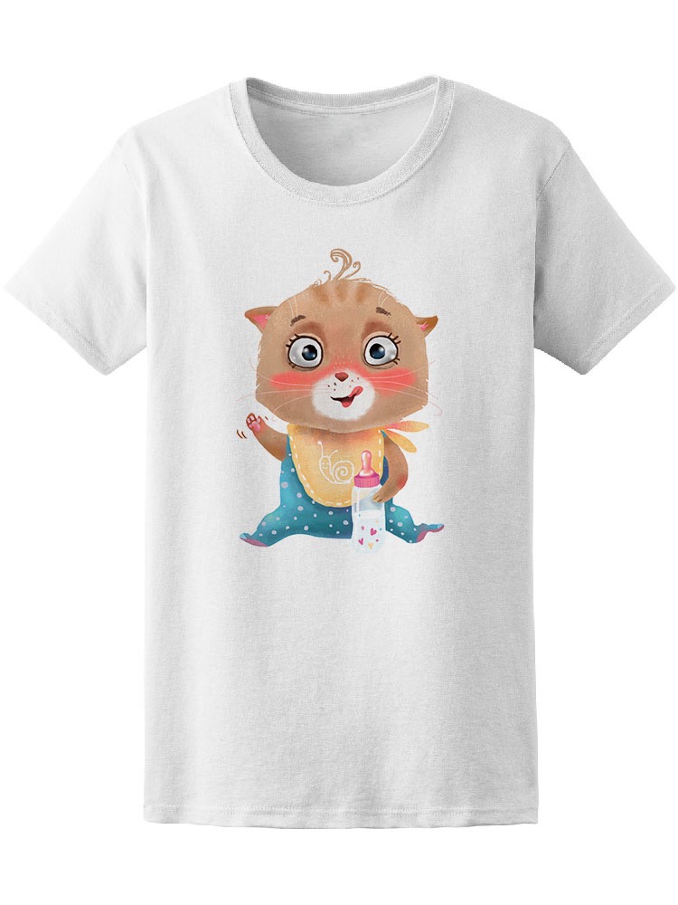 Foto 2 pulgar | Playera Smartprintsink color Blanco para Mujer
