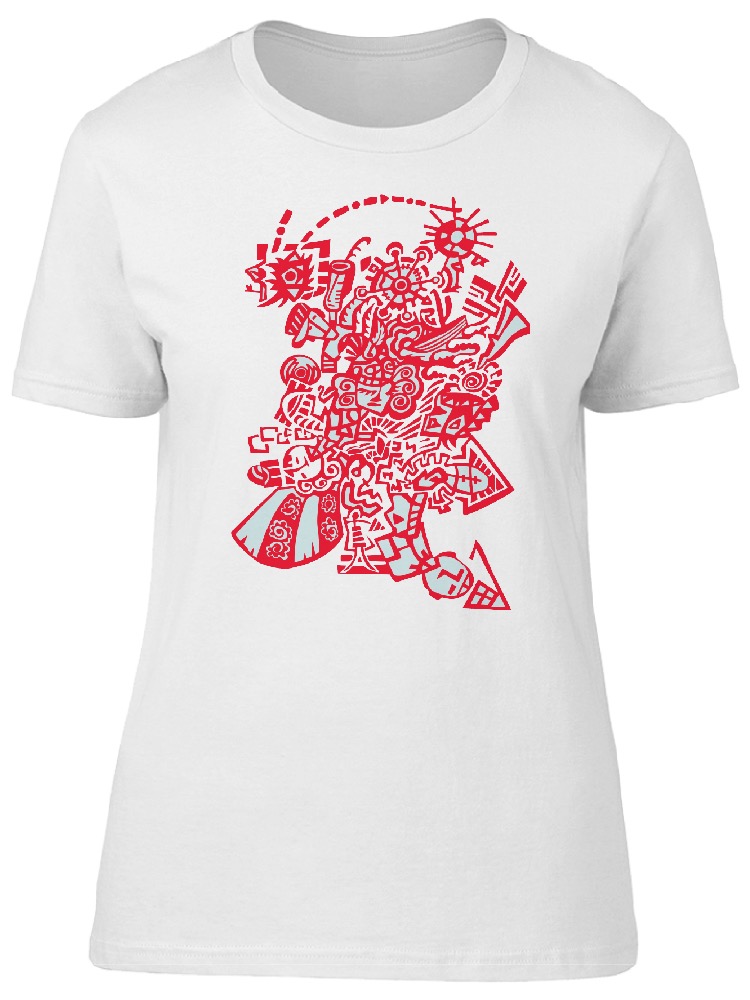 Foto 2 pulgar | Playera para Mujer Smartprintsink color Blanco