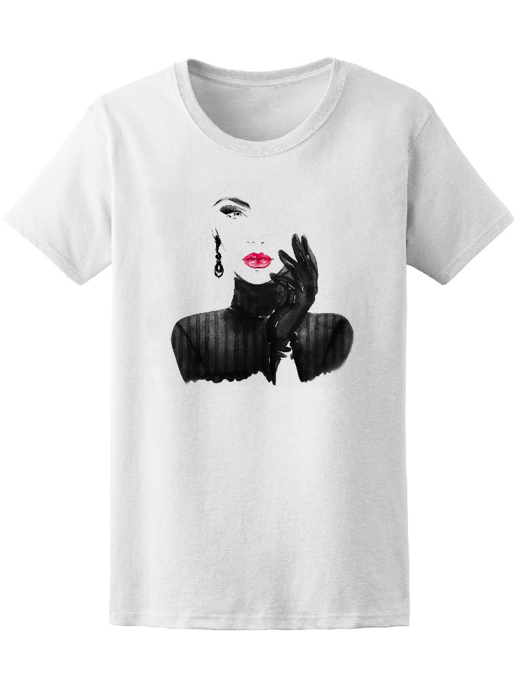 Foto 2 pulgar | Playera Smartprintsink color Blanco para Mujer