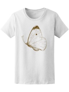Foto 1 | Playera Smartprintsink para Mujer Diseño Mariposa