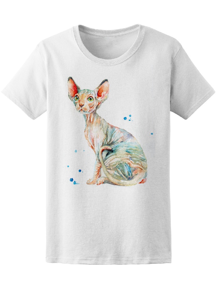 Foto 2 pulgar | Playera Smartprintsink color Blanco para Mujer