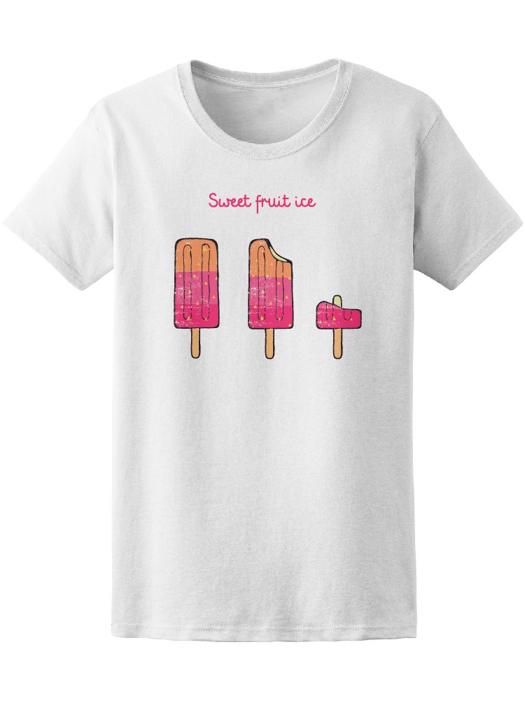 Foto 2 pulgar | Playera Smartprintsink para Mujer Diseño Dulce Hielo de Frutas