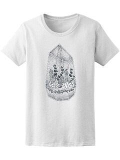 Foto 1 | Playera para Mujer Smartprintsink color Blanco