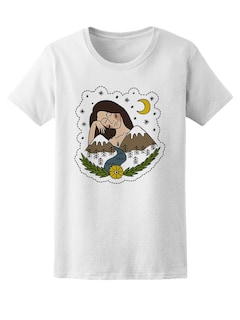 Foto 1 | Playera para Mujer Smartprintsink color Blanco