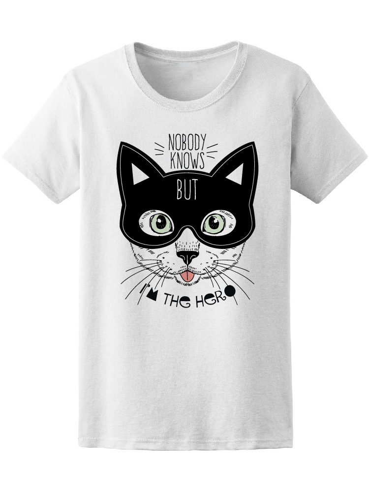 Foto 2 pulgar | Playera Smartprintsink Mujer Nadie Lo Sabe Pero Soy Un Héroe
