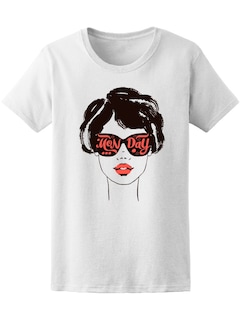 Foto 1 | Playera para Mujer Smartprintsink color Blanco