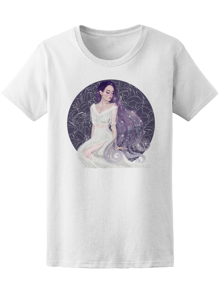 Foto 2 pulgar | Playera Smartprintsink Mujer Mujer Etérea Con Destellos