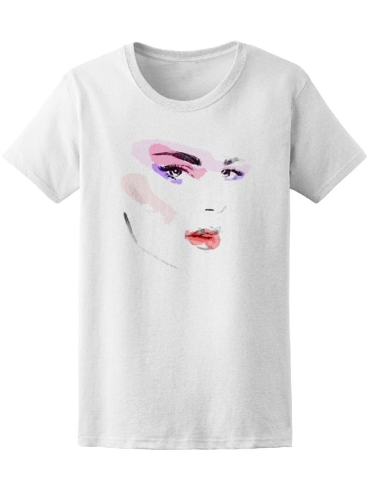 Foto 2 pulgar | Playera Smartprintsink color Blanco para Mujer