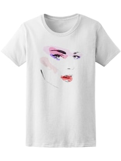 Foto 1 | Playera Smartprintsink color Blanco para Mujer