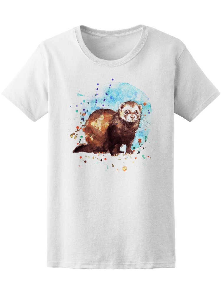 Foto 2 pulgar | Playera para Mujer Smartprintsink color Blanco