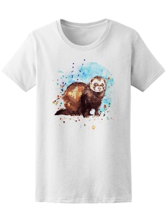 Foto 1 | Playera para Mujer Smartprintsink color Blanco