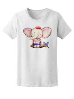 Foto 1 | Playera para Mujer Smartprintsink color Blanco