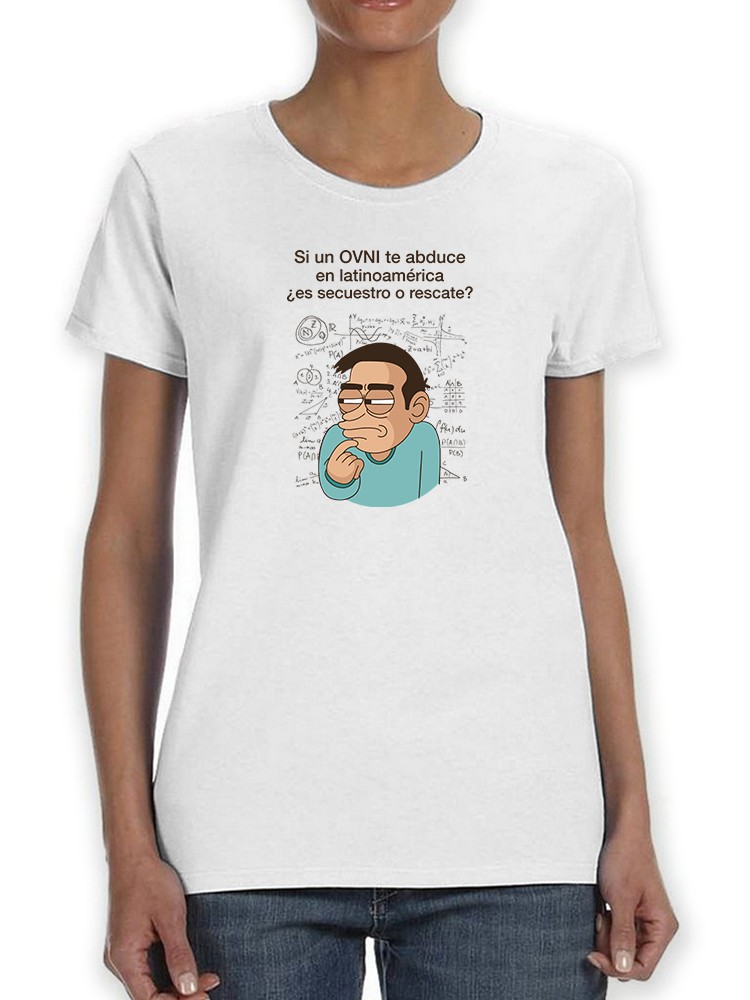 Foto 2 pulgar | Playera Smartprintsink color Blanco para Mujer