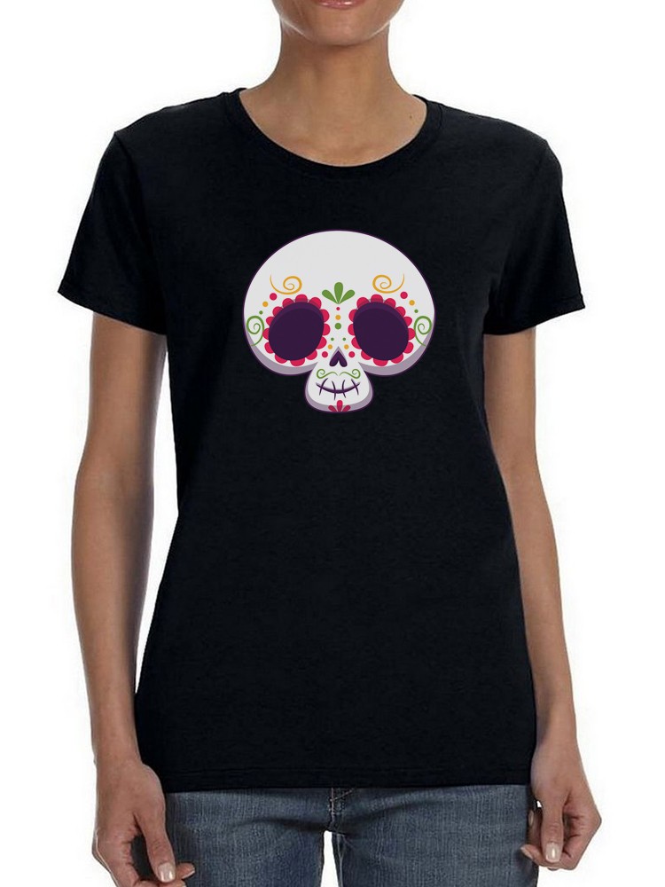 Foto 2 pulgar | Playera Smartprintsink Para Mujer Linda Calaverita Animada
