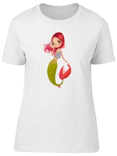 Foto 1 | Playera para Mujer Smartprintsink color Blanco