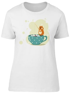 Foto 1 | Playera Smartprintsink color Blanco para Mujer