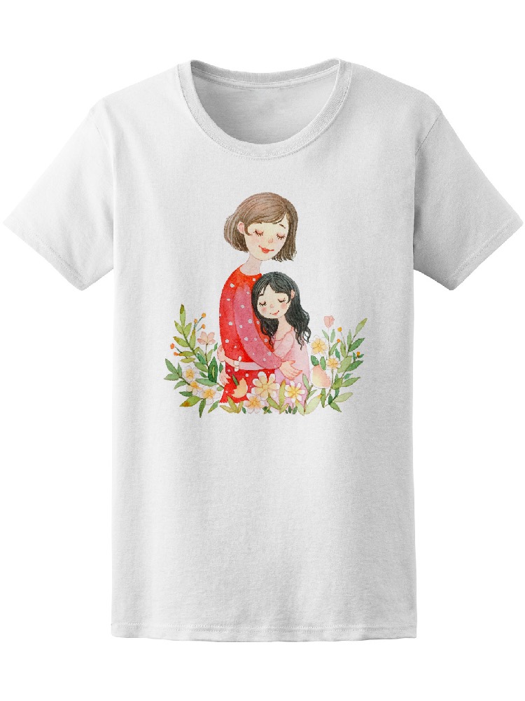 Foto 2 pulgar | Playera para Dama Smartprintsink color Blanco Estampado Madre e Hija