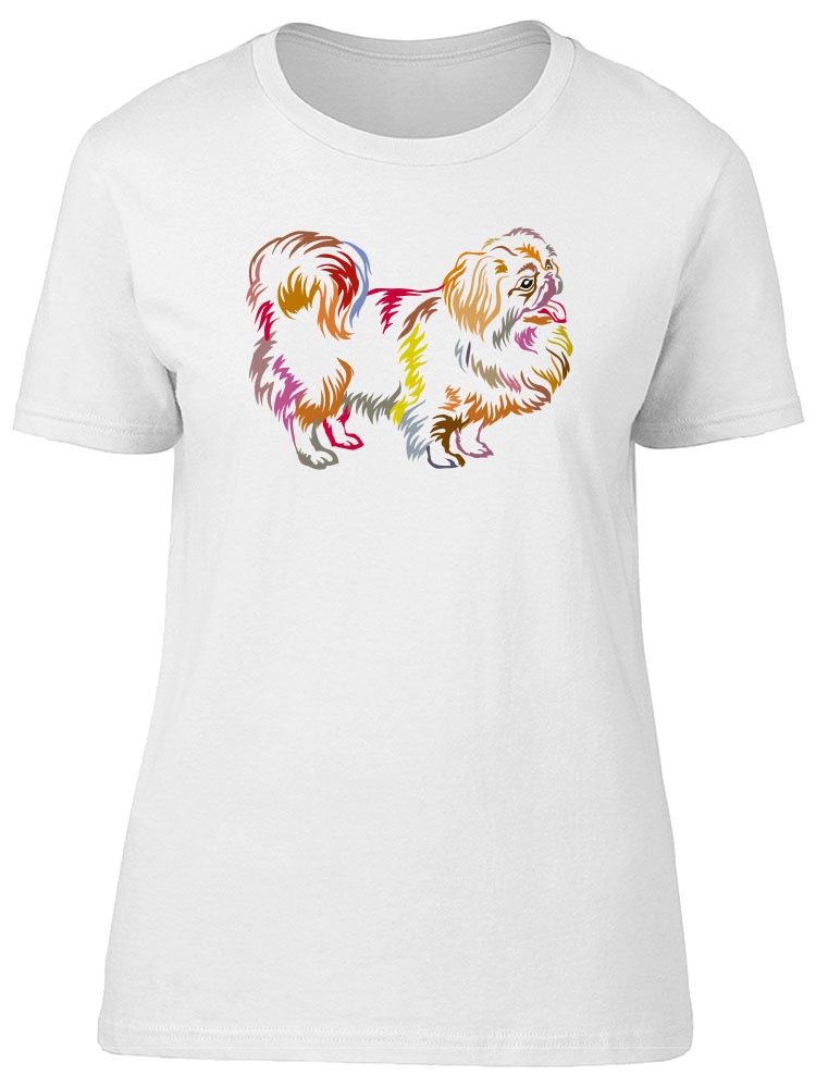 Foto 2 pulgar | Playera Smartprintsink Mujer Ilustración/ Perro A Colores